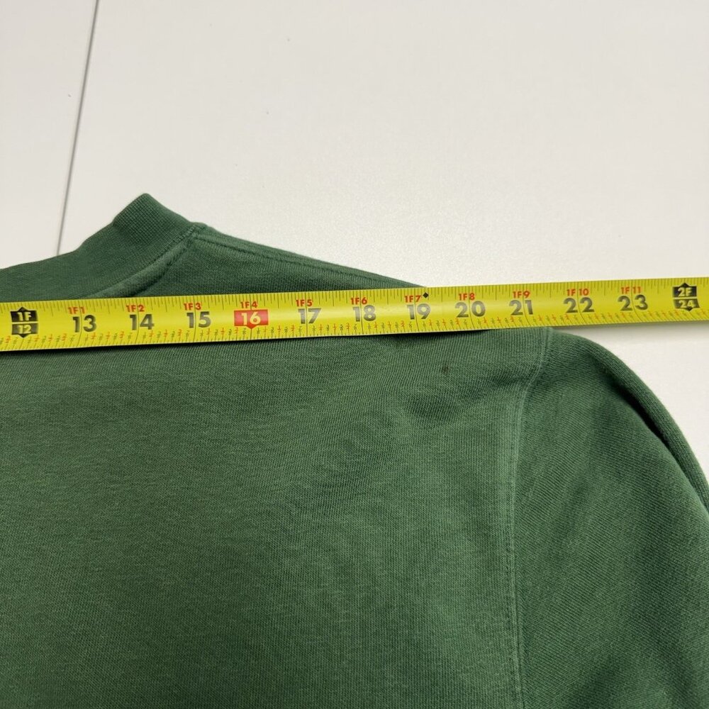 Vintage Disney Tigger Golf Sweatshirt Mens L 23x26.5 Green Crew Neck Grandpa Y2K - Picture 15 of 15